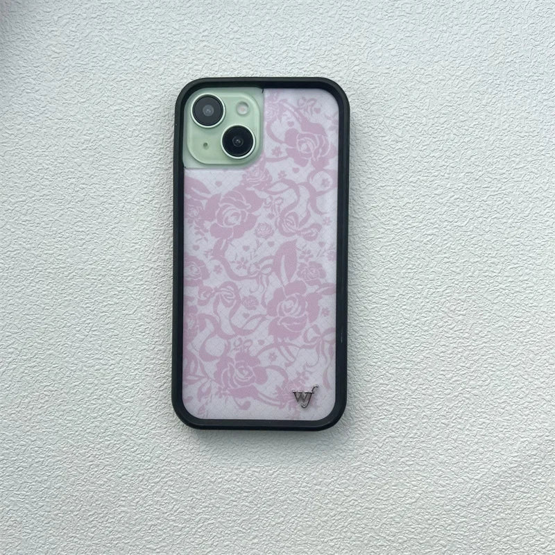 Wildflower 3D Flower Cherry Bow Phone Case