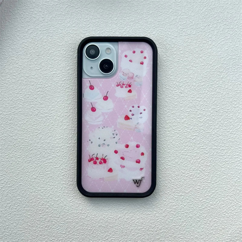 Wildflower 3D Flower Cherry Bow Phone Case