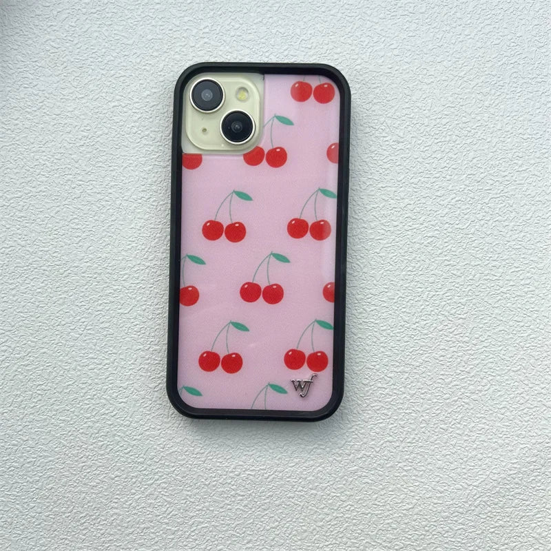 Wildflower 3D Flower Cherry Bow Phone Case