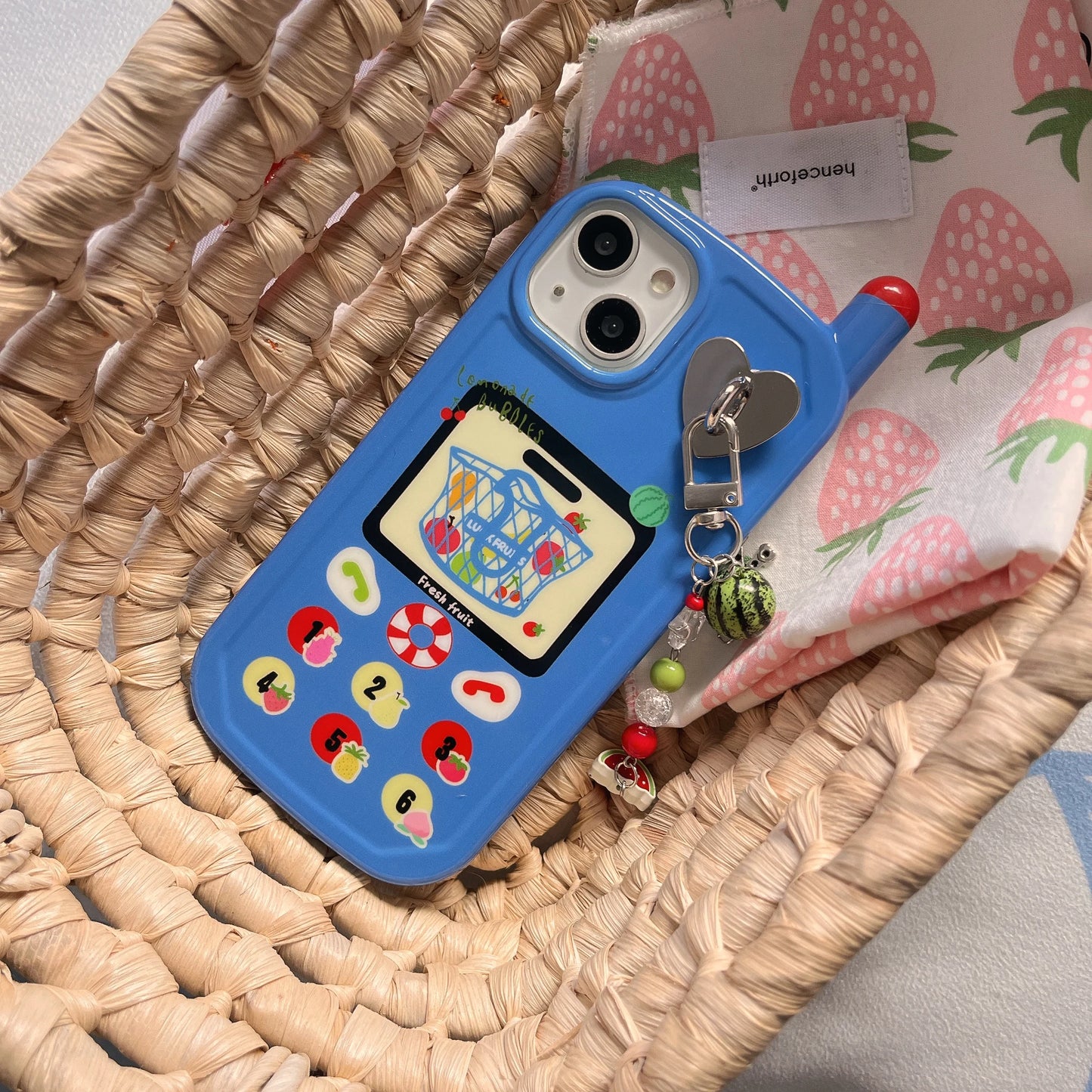 Telephone Holder Fruit Shopping Bag Phone Case