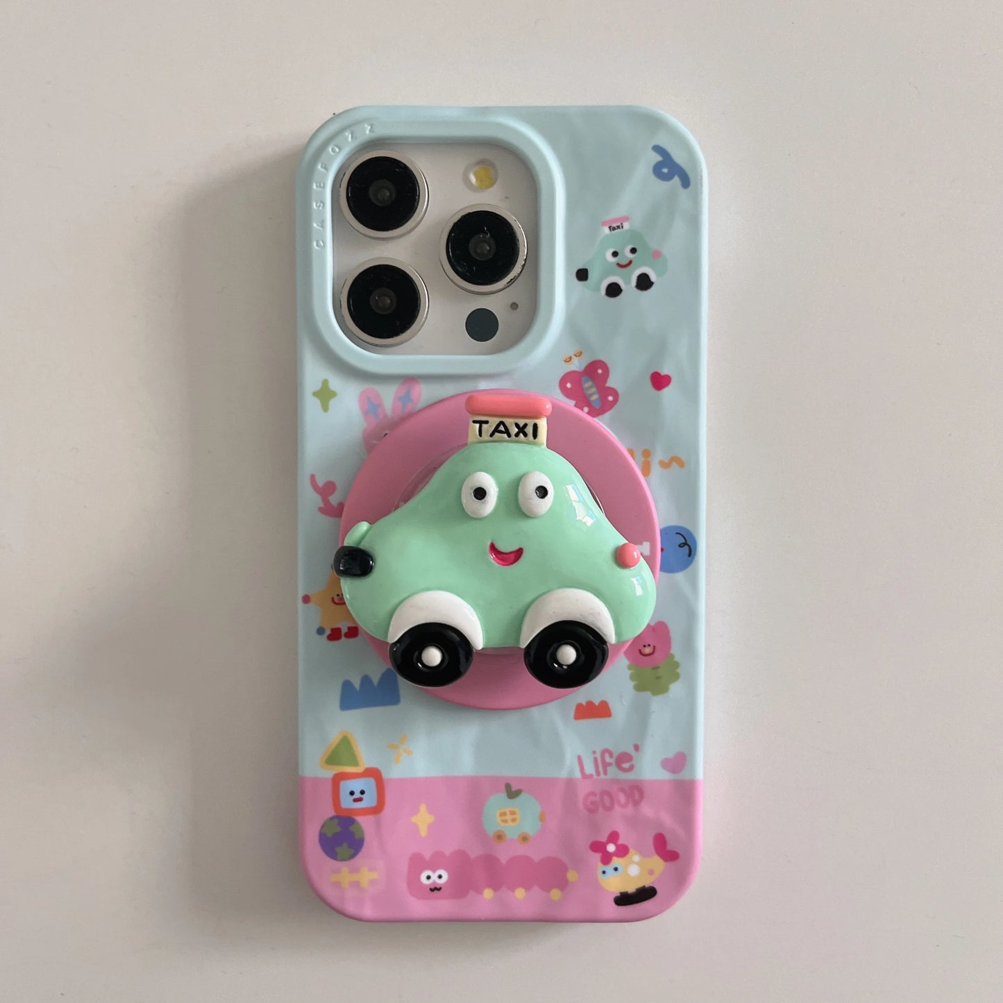 Magnetic Crease Toy Flying Saucer Car Phone Case