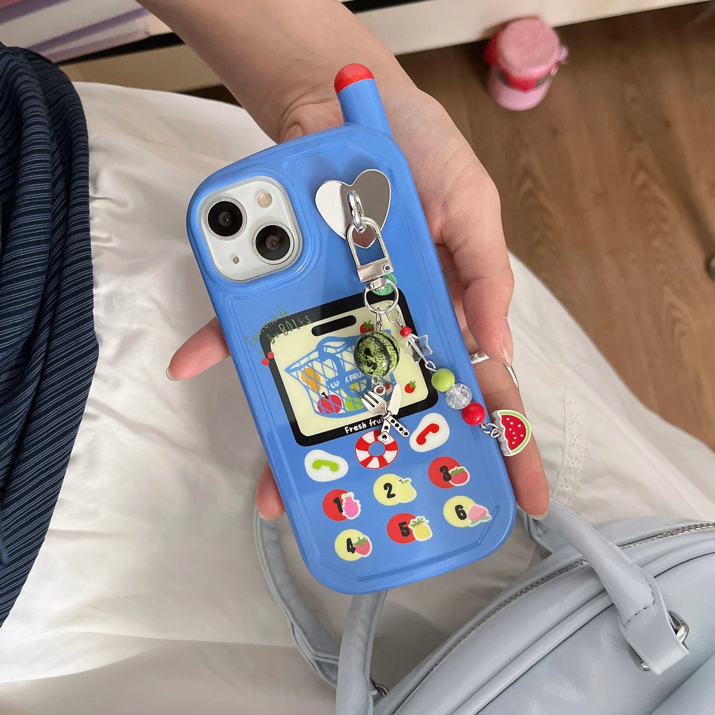 Telephone Holder Fruit Shopping Bag Phone Case