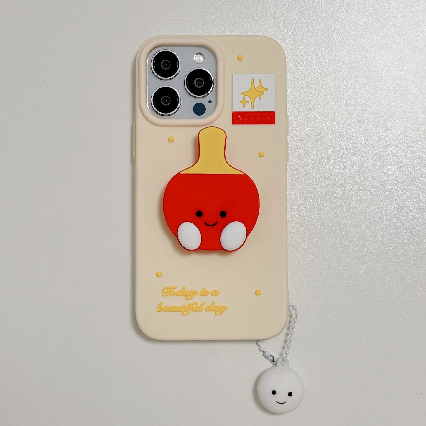 Silicone Holder Sports Racket Phone Case