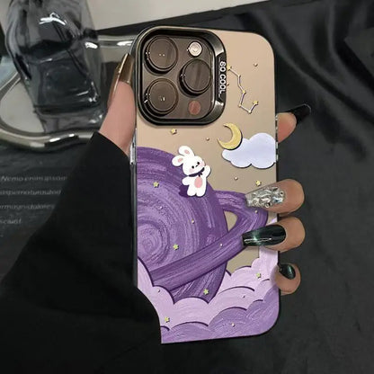 Planet Bunny Shockproof Cover Screen Protector Casing Phone Case
