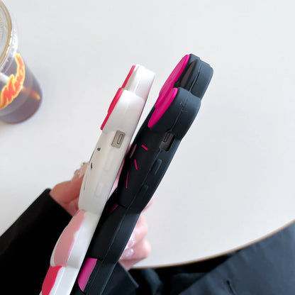Hello Kitty 3D Silicone Soft Phone Case