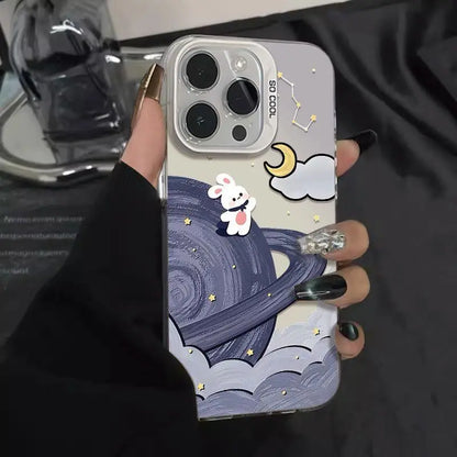 Planet Bunny Shockproof Cover Screen Protector Casing Phone Case