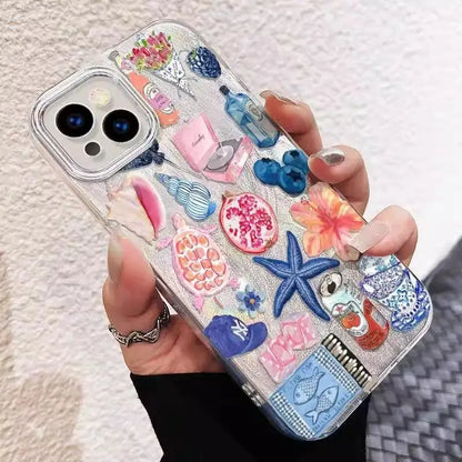 Seaside Jam Protector Casing Shockproof Cover Phone Case