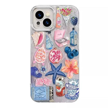Seaside Jam Protector Casing Shockproof Cover Phone Case
