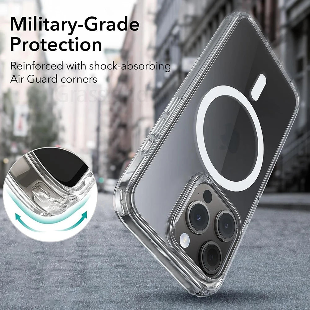 Luxury Magnetic Wireless Charge For Magsafe Phone Case
