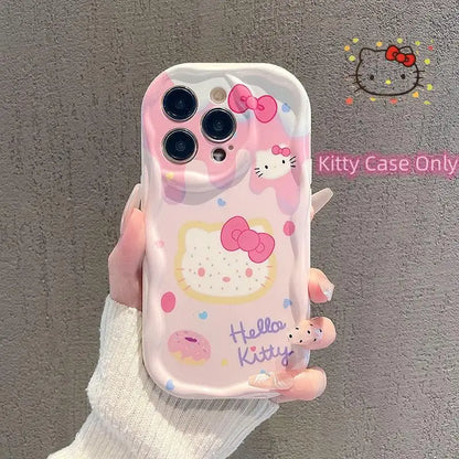 Kuromi Hello Kitty Bracket Bracelet Phone Case