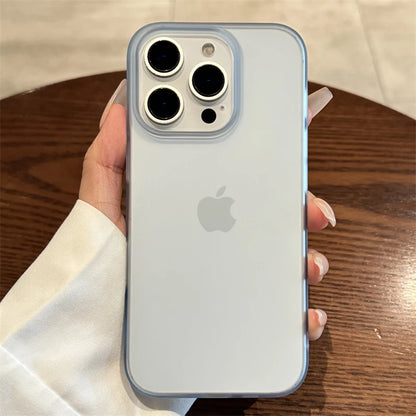 Soft Matte Candy Transparent Phone Case