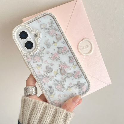 Pastoral Flower Rabbit Phone Case