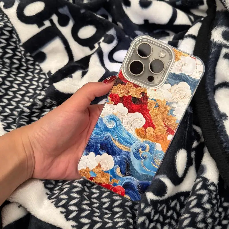 Rosy Clouds Cover Screen Protector Casing Phone Case