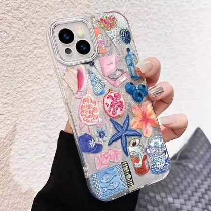 Seaside Jam Protector Casing Shockproof Cover Phone Case