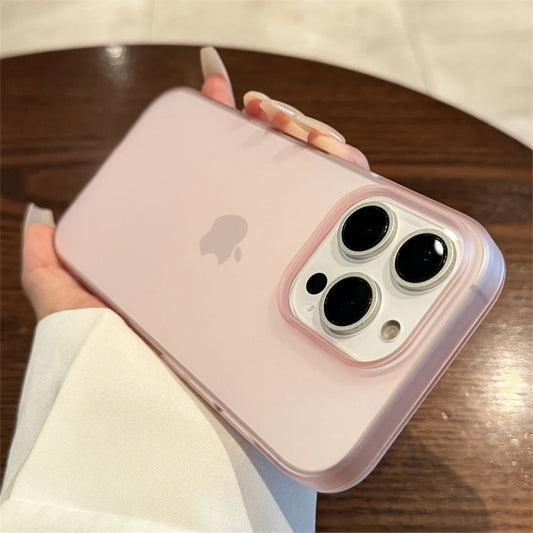Soft Matte Candy Transparent Phone Case