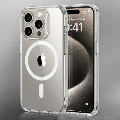Luxury Magnetic Wireless Charge For Magsafe Phone Case