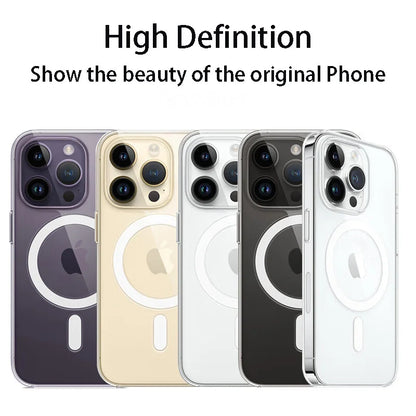 Luxury Magnetic Wireless Charge For Magsafe Phone Case