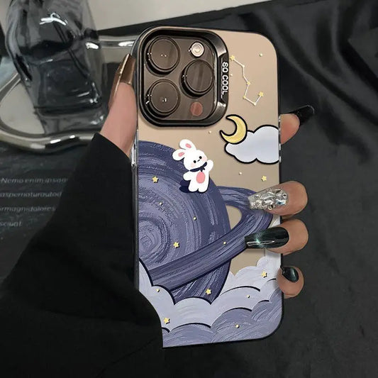Planet Bunny Shockproof Cover Screen Protector Casing Phone Case