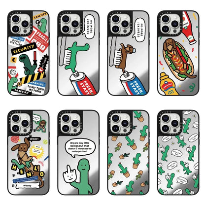 Co-branded Small Dinosaur Security Phone Case