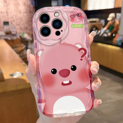 Loopy Wave Soft Silicone Shockproof Phone Case