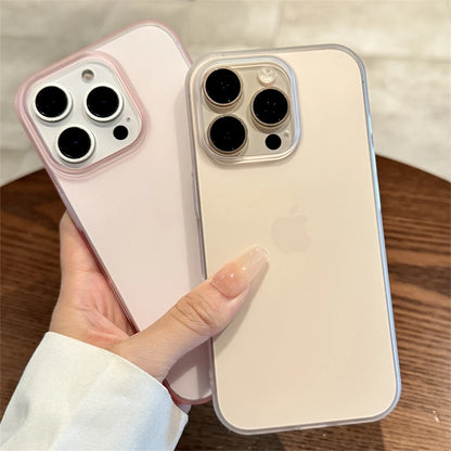 Soft Matte Candy Transparent Phone Case