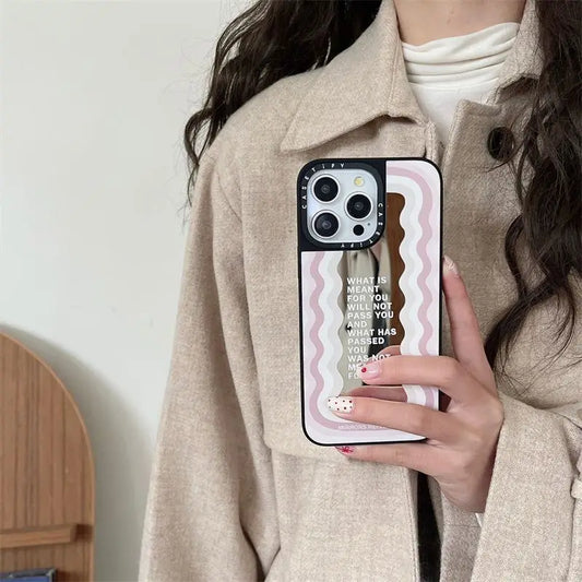 Motivational Text Slogan Phone Case