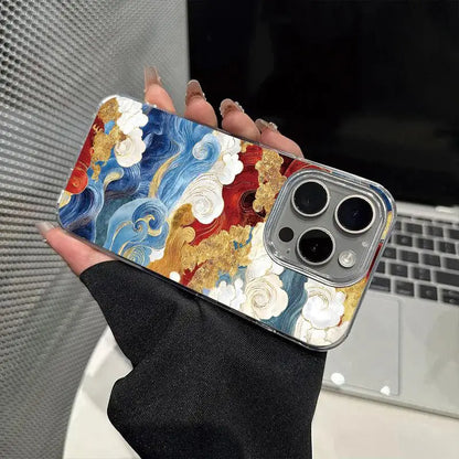 Rosy Clouds Cover Screen Protector Casing Phone Case